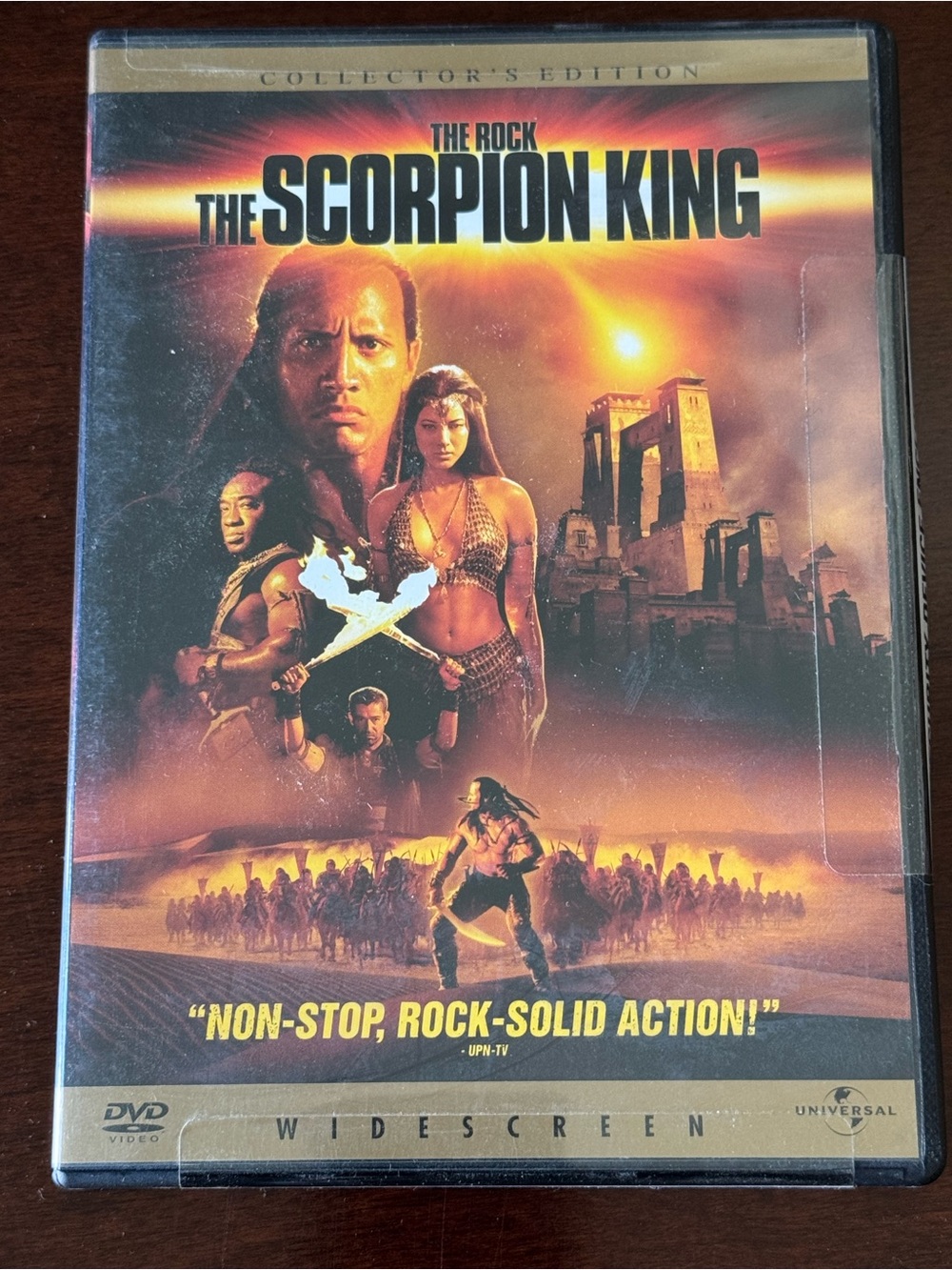 Universal The Scorpion King DVD movie